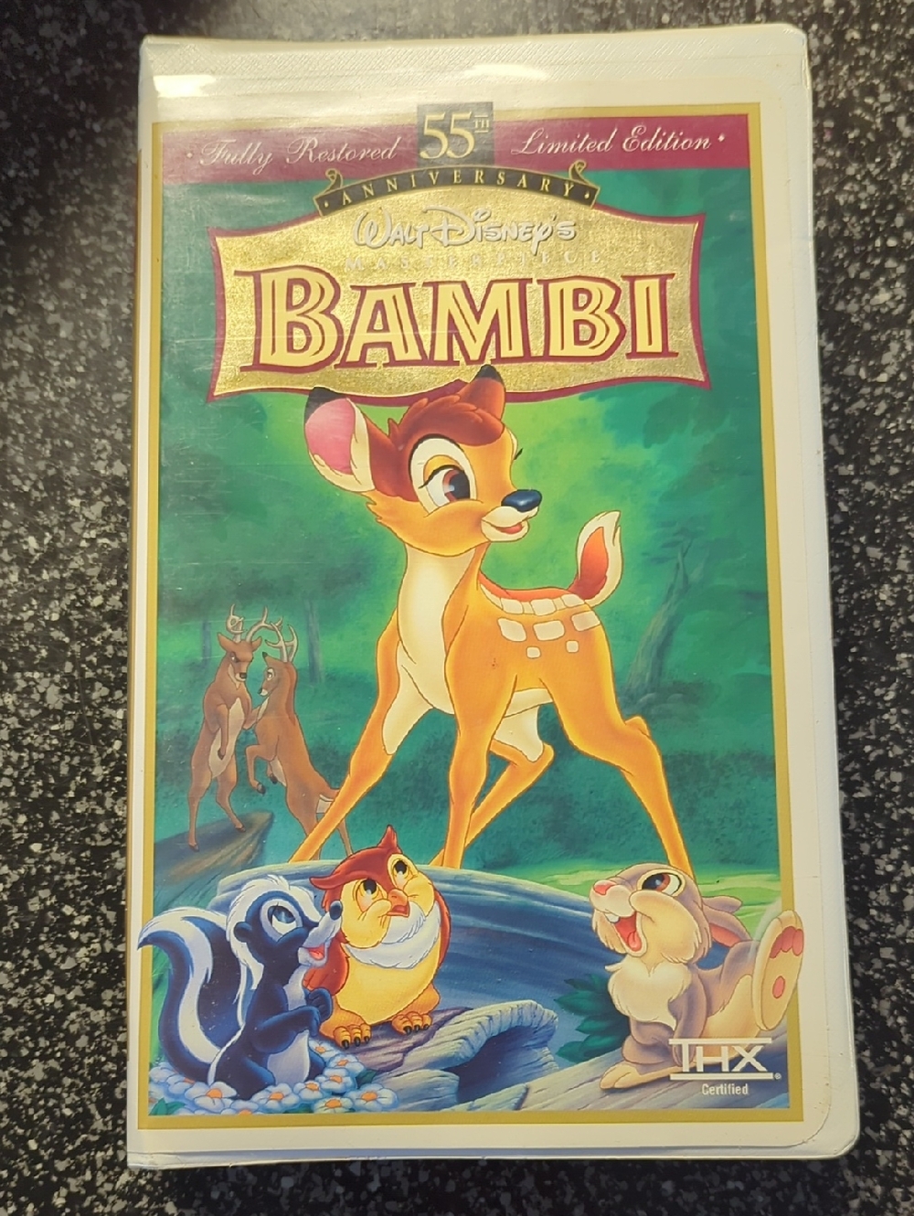 Walt Disney Masterpiece 55th Anniversary Fully Restored Limited Edition Bambi.